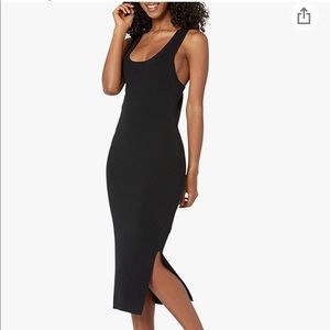 YASMIN // The Drop Midi side-slit Sweater Tank Dress